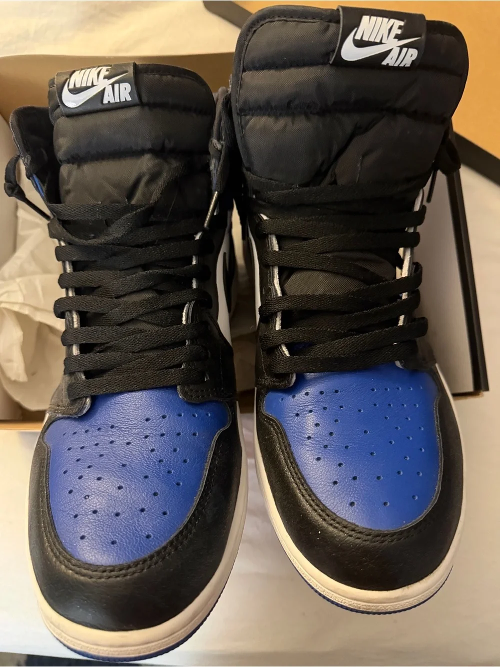 Air Jordan 1 High OG Royal Toe Sneakers